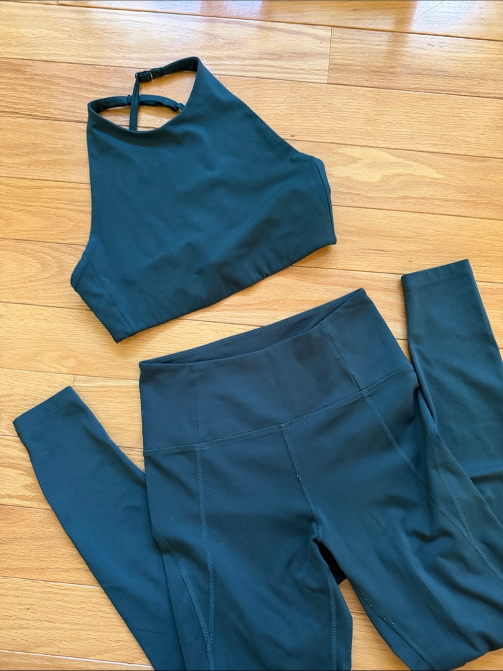 girlfriend collective Matching Active Set, leggings and cropped tank